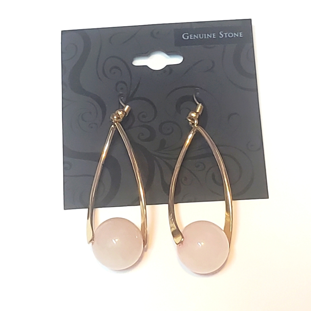Genuine Stone Essential Pales Earrings